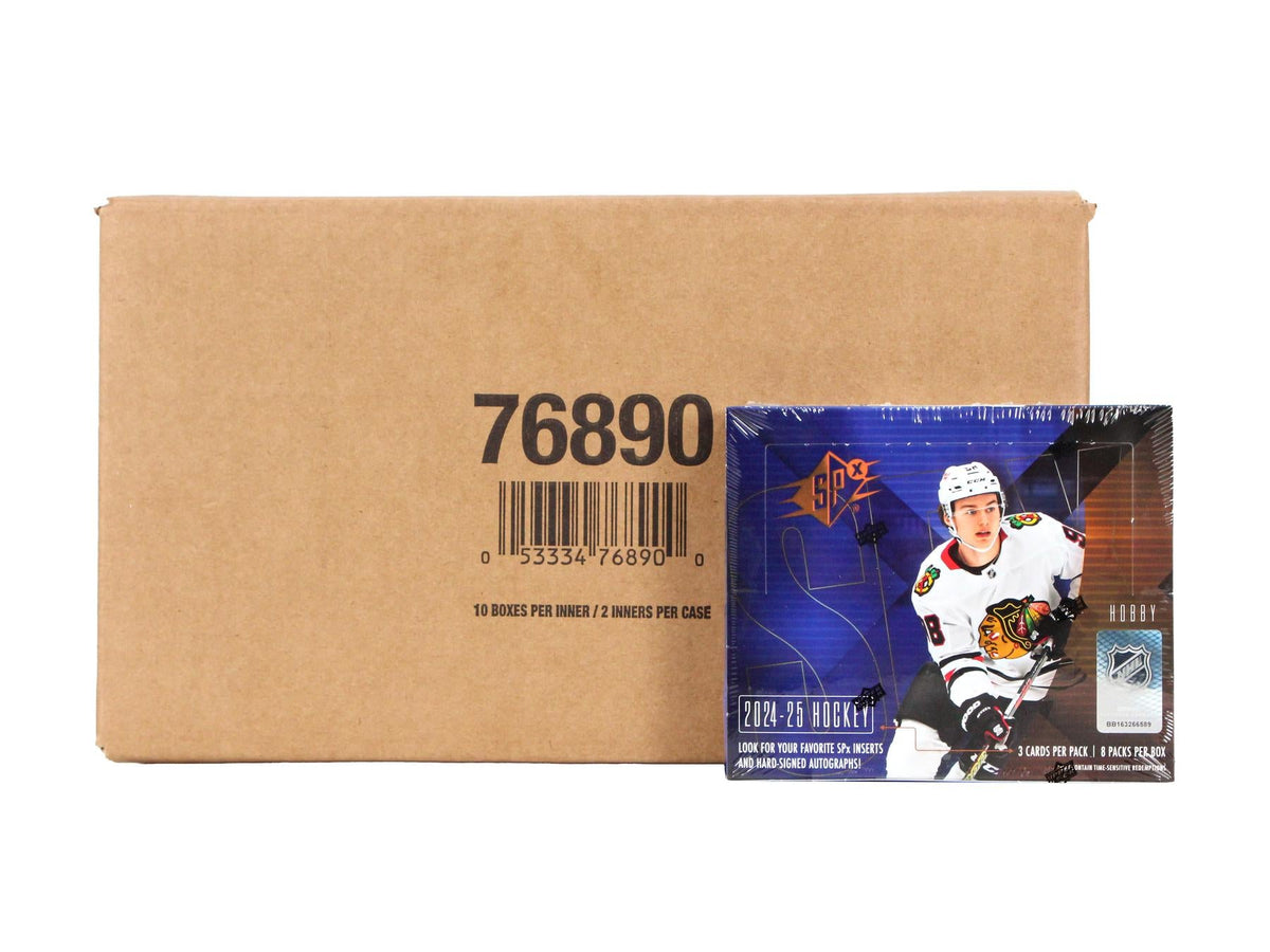 2024/25 Upper Deck SPx Hockey Hobby 20-Box Case