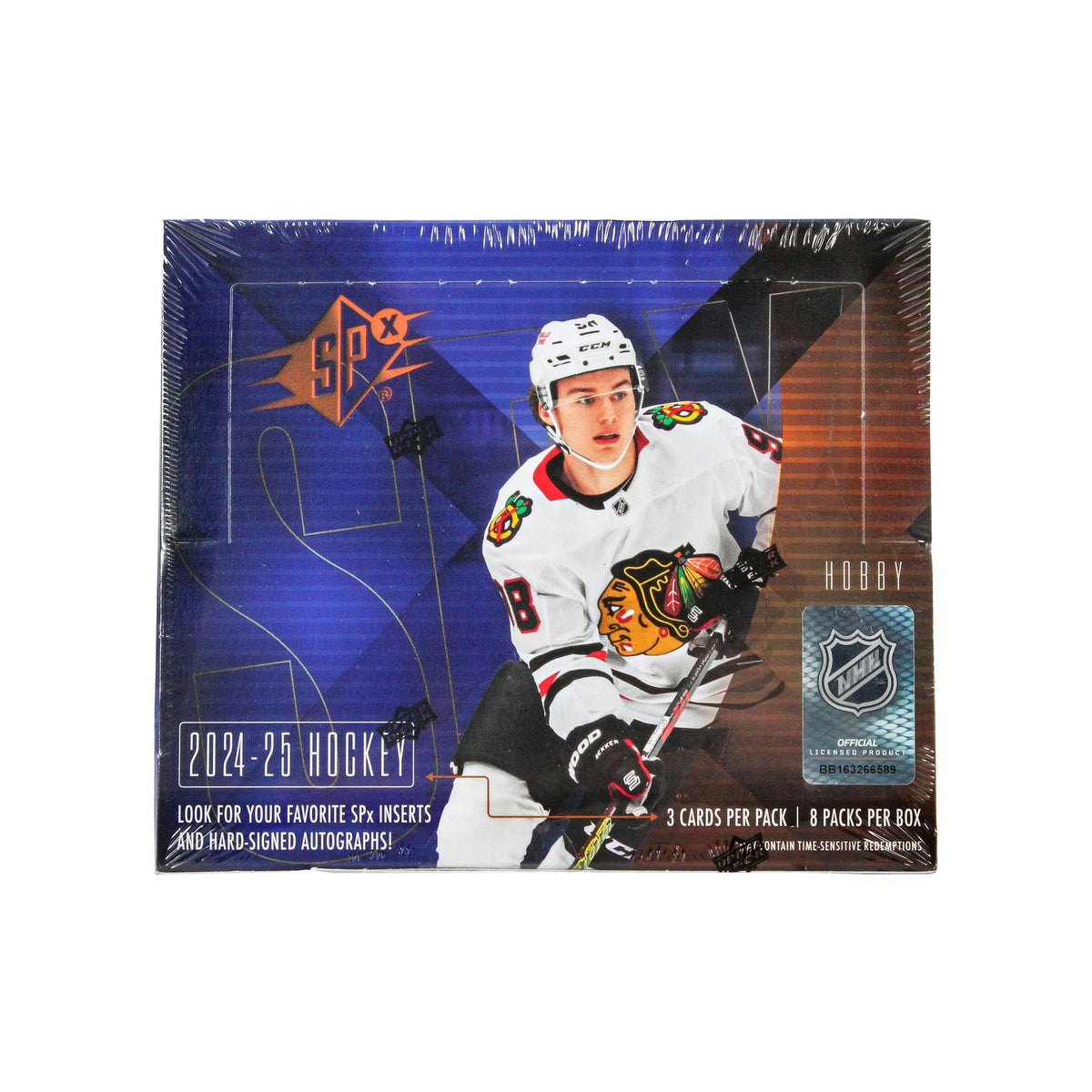 2024/25 Upper Deck SPx Hockey Hobby 20-Box Case