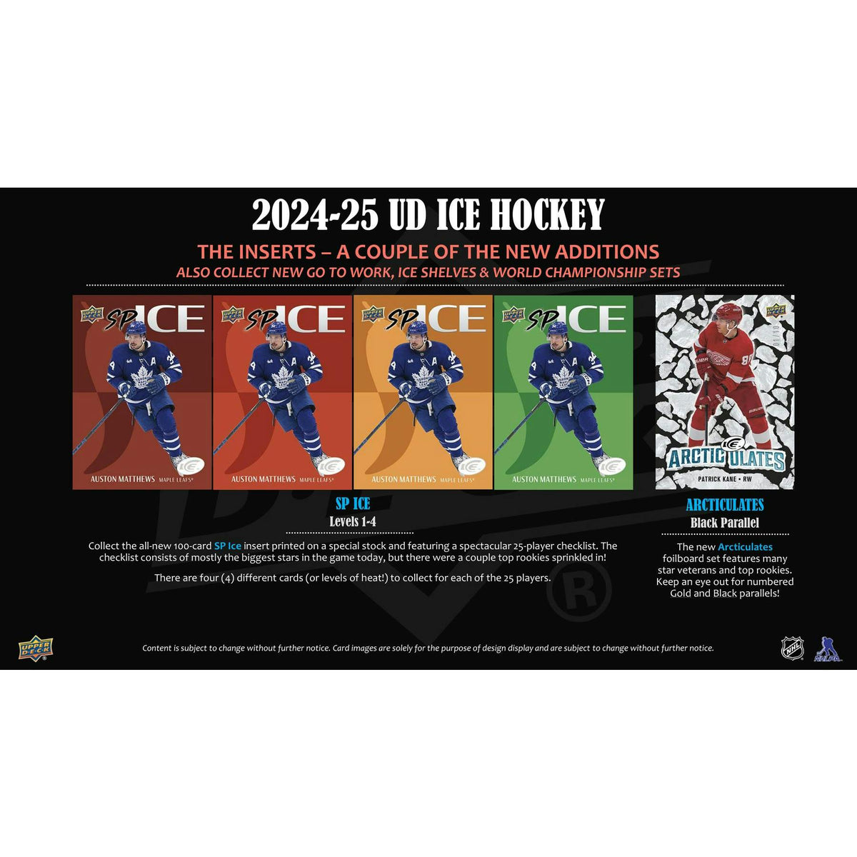 2024/25 Upper Deck Ice Hockey Hobby 24-Box Case