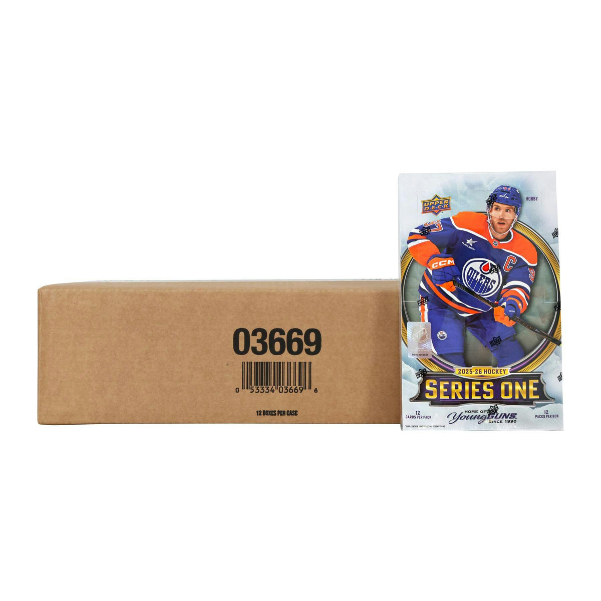 2025/26 Upper Deck Series 1 Hockey Hobby 12-Box Case