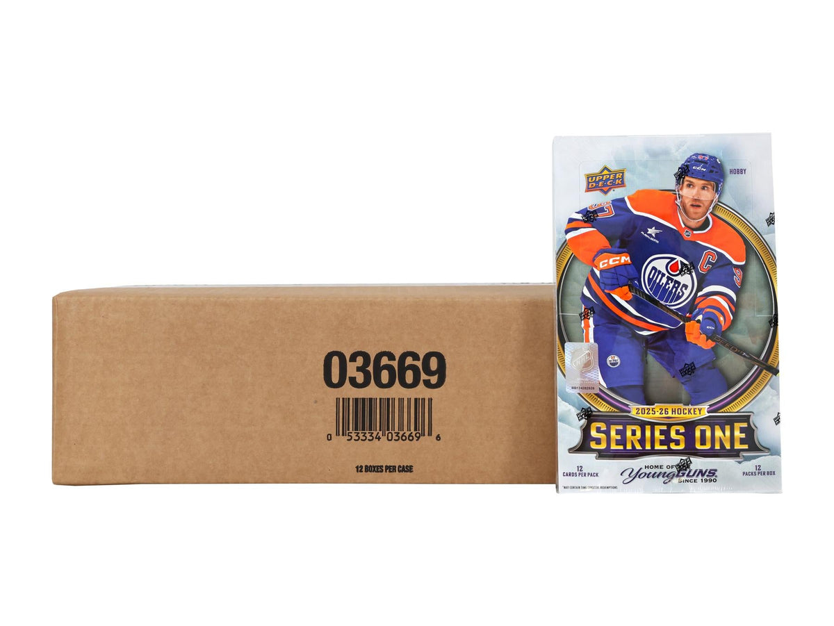 2025/26 Upper Deck Series 1 Hockey Hobby 12-Box Case