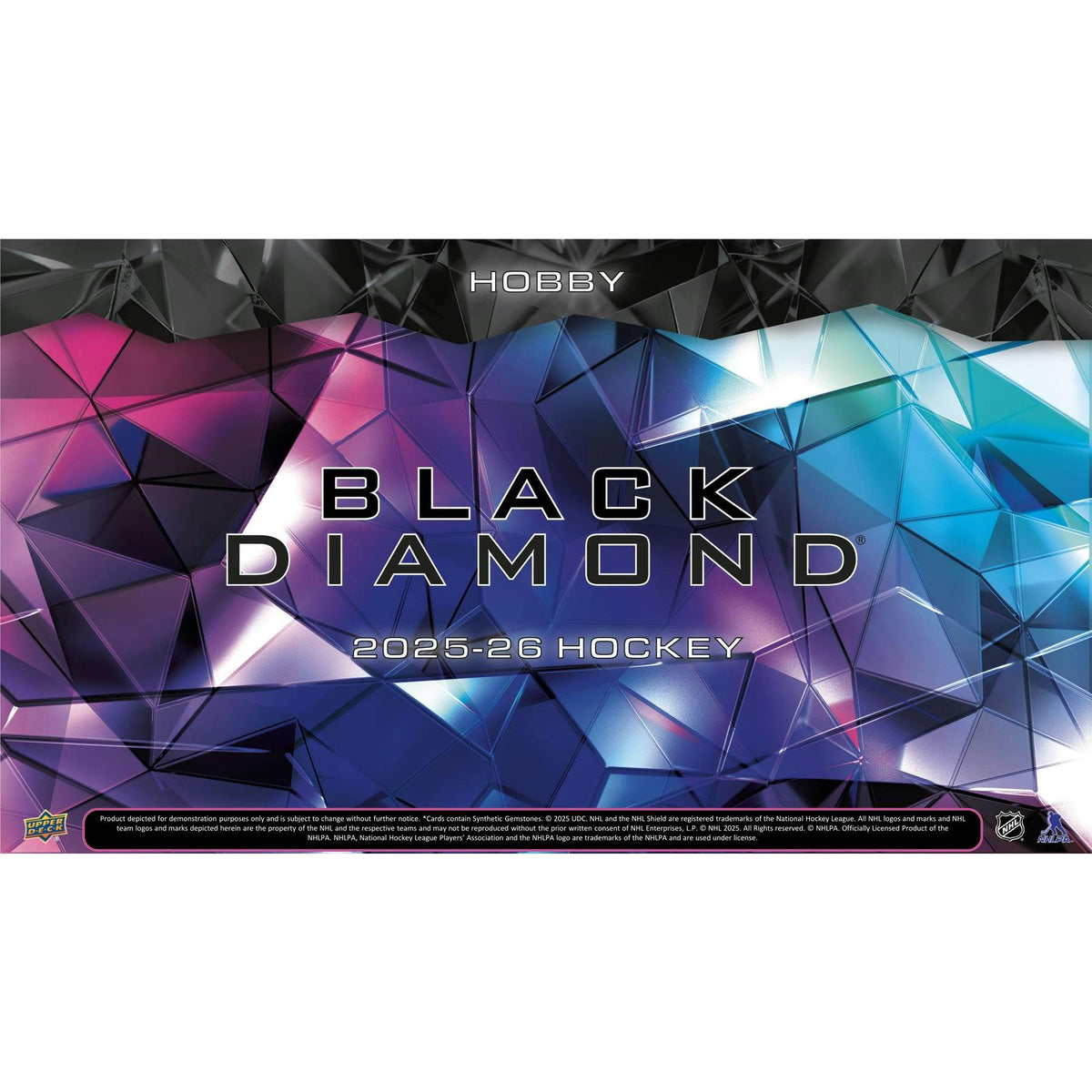 2025/26 Upper Deck Black Diamond Hockey Hobby 10-Box Case
