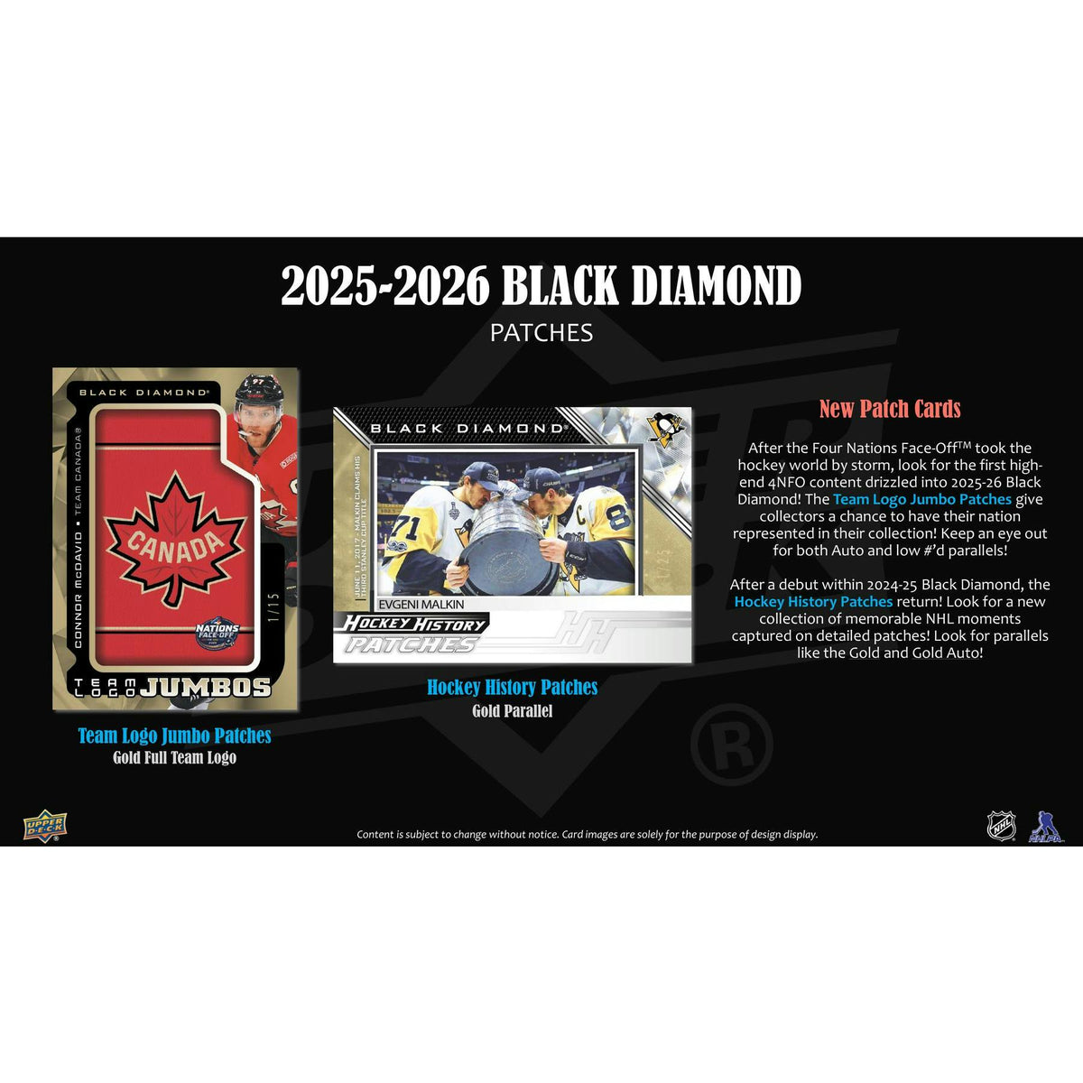 2025/26 Upper Deck Black Diamond Hockey Hobby 10-Box Case