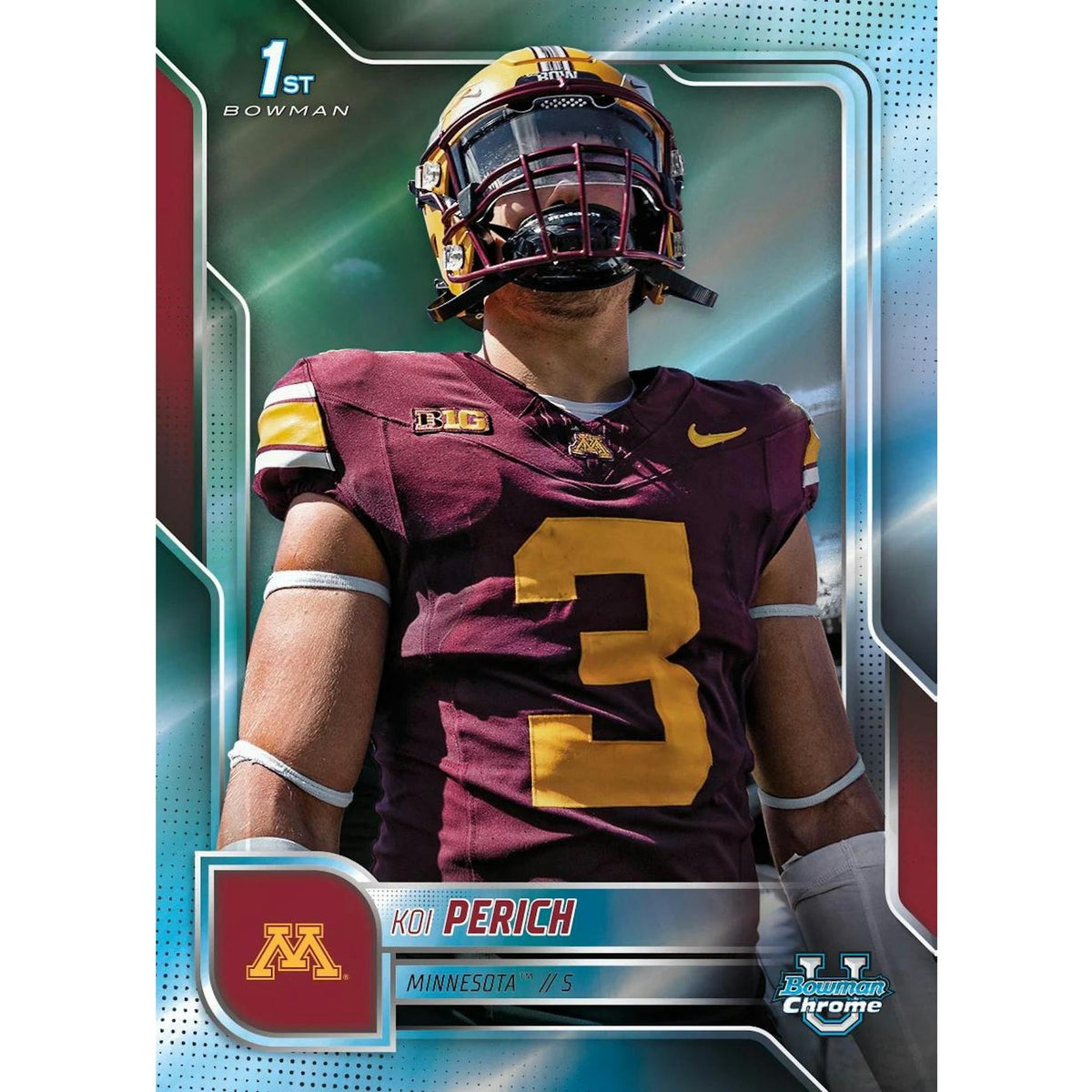 2025 Bowman University Chrome Football Mega 20-Box Case