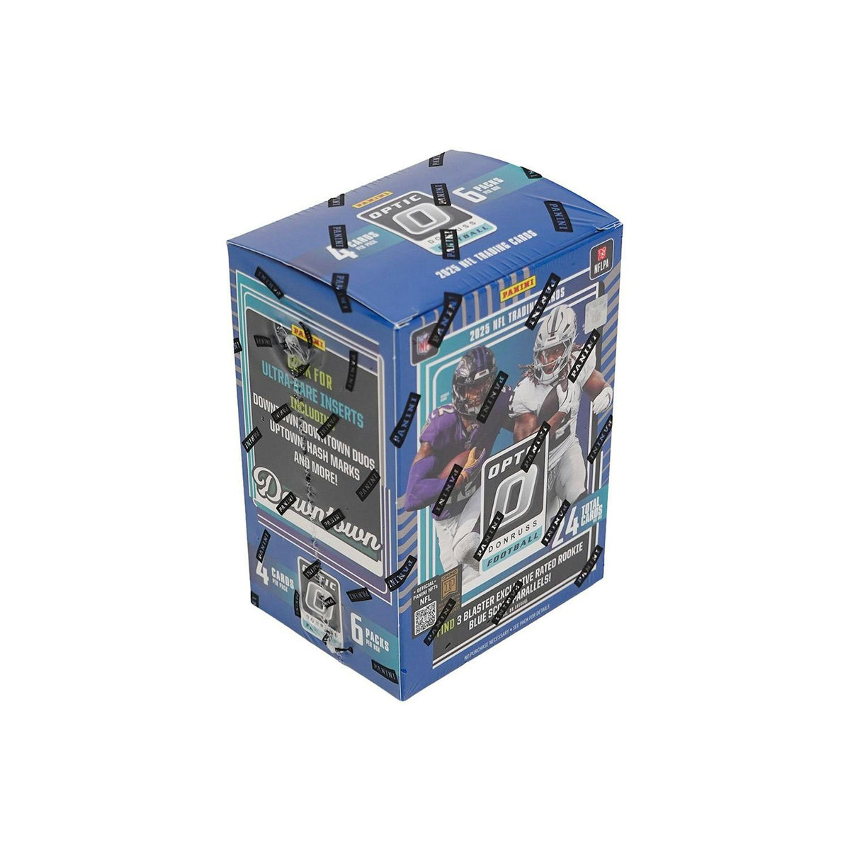 2025 Panini Donruss Optic Football Blaster Hobby 20-Box Case (Blue Scope Parallels!)