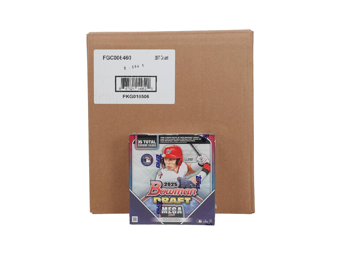 2025 Bowman Draft Baseball Mega 20-Box Case
