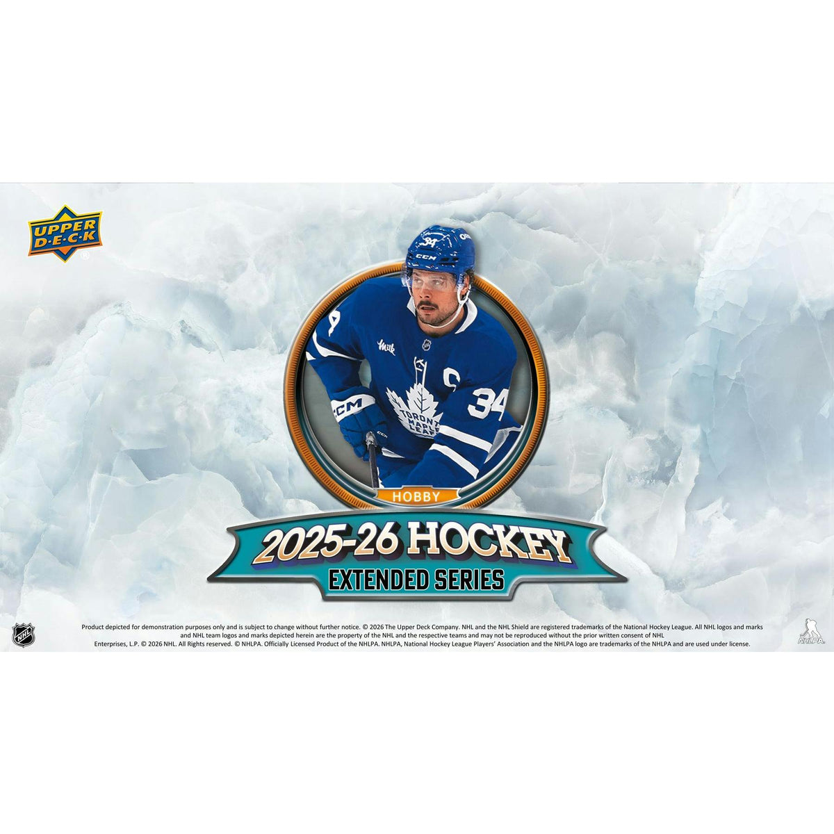2025/26 Upper Deck Extended Series Hockey Hobby 12-Box Case