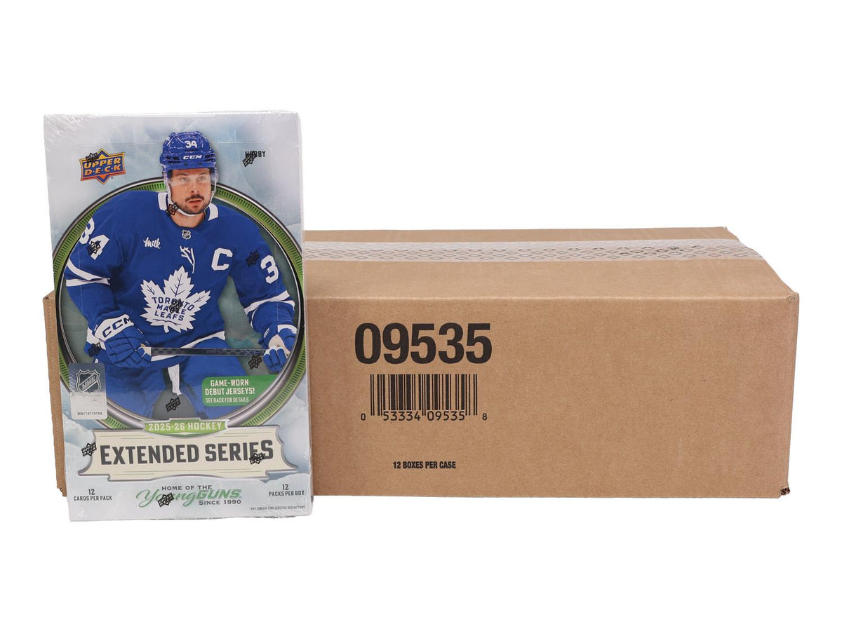 2025/26 Upper Deck Extended Series Hockey Hobby 12-Box Case