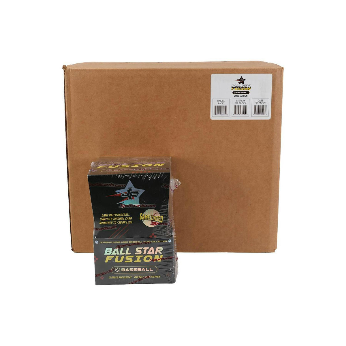 2026 Jersey Fusion Ball Star Baseball Hobby 8-Box Case