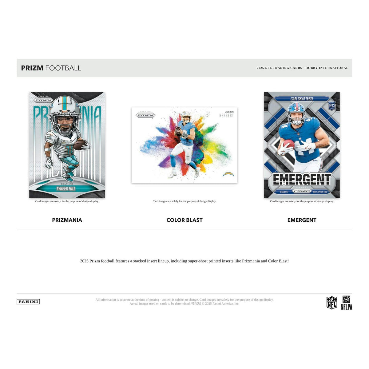 2025 Panini Prizm Football International Hobby Box