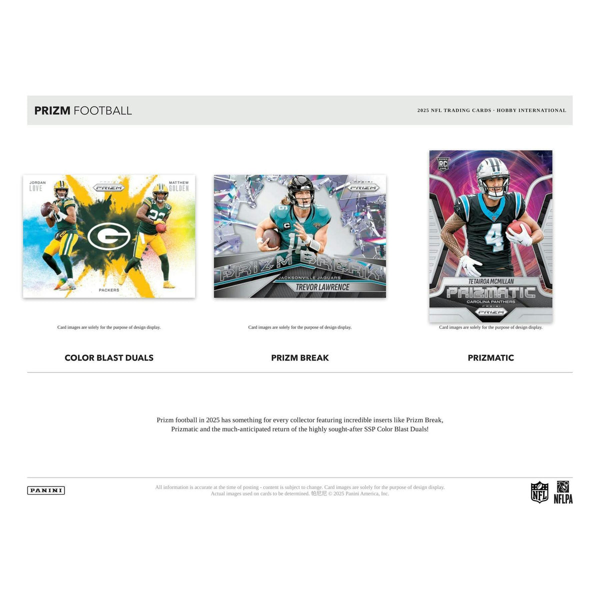 2025 Panini Prizm Football International Hobby Box