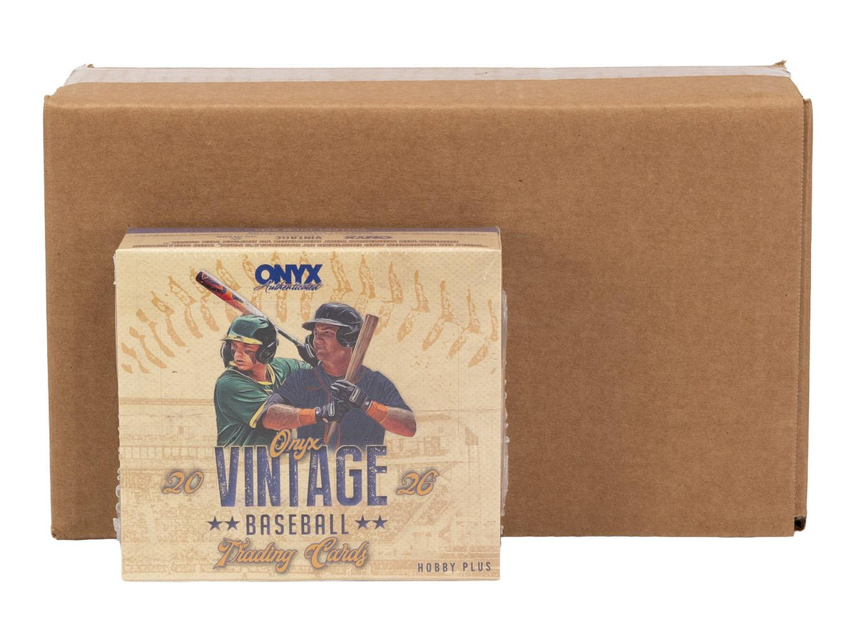 2026 Onyx Vintage Baseball Mega 6-Box Case