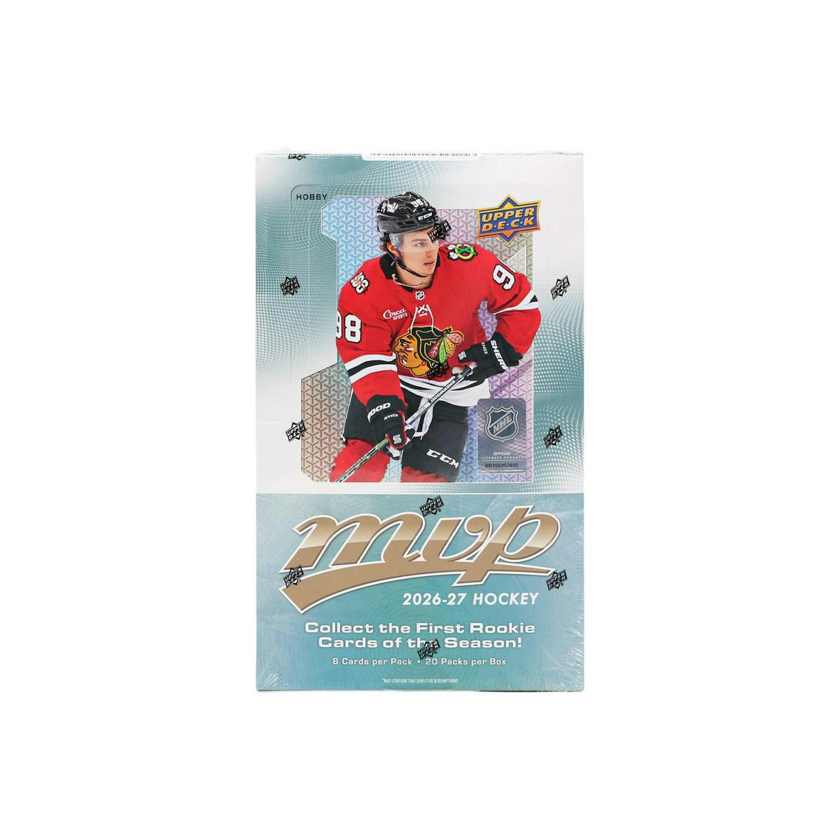 2026/27 Upper Deck MVP Hockey Hobby 20-Box Case
