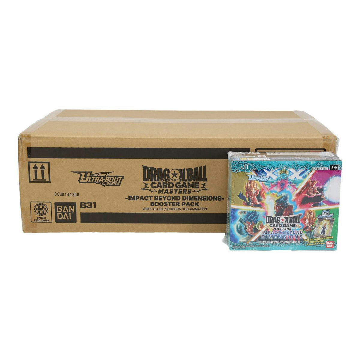 Dragon Ball Super TCG: Masters Ultra Bout Impact Beyond Dimensions (B31) Booster 12-Box Case