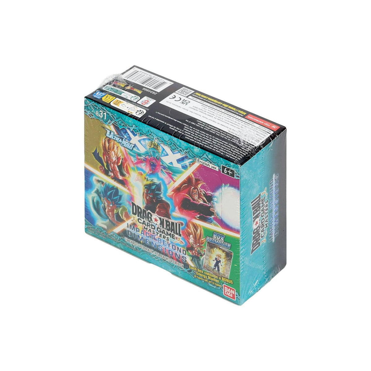 Dragon Ball Super TCG: Masters Ultra Bout Impact Beyond Dimensions (B31) Booster 12-Box Case