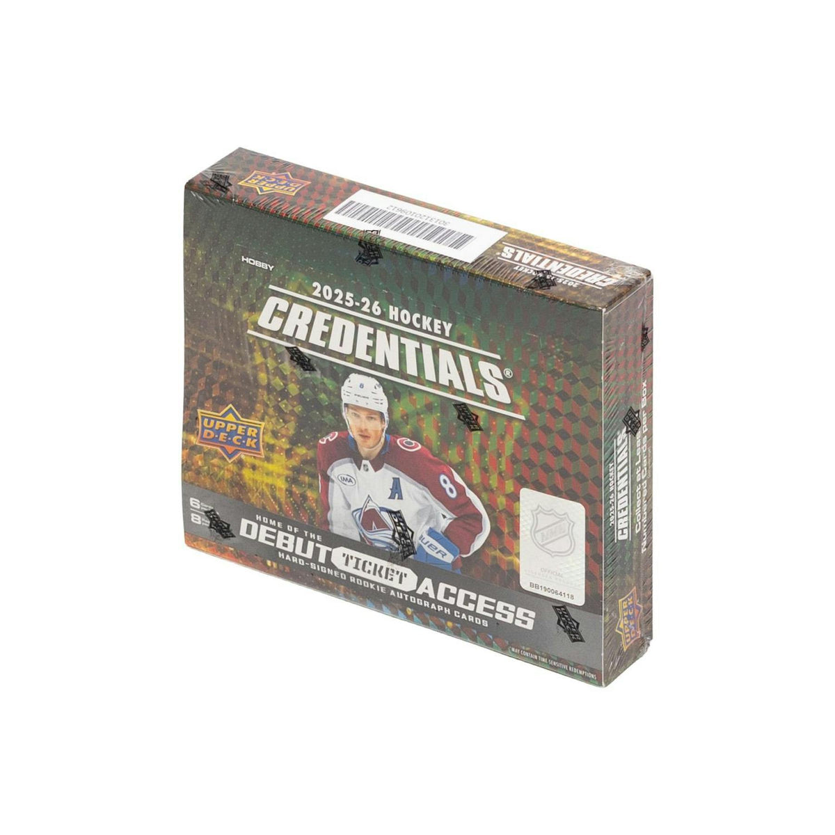 2025/26 Upper Deck Credentials Hockey Hobby 20-Box Case