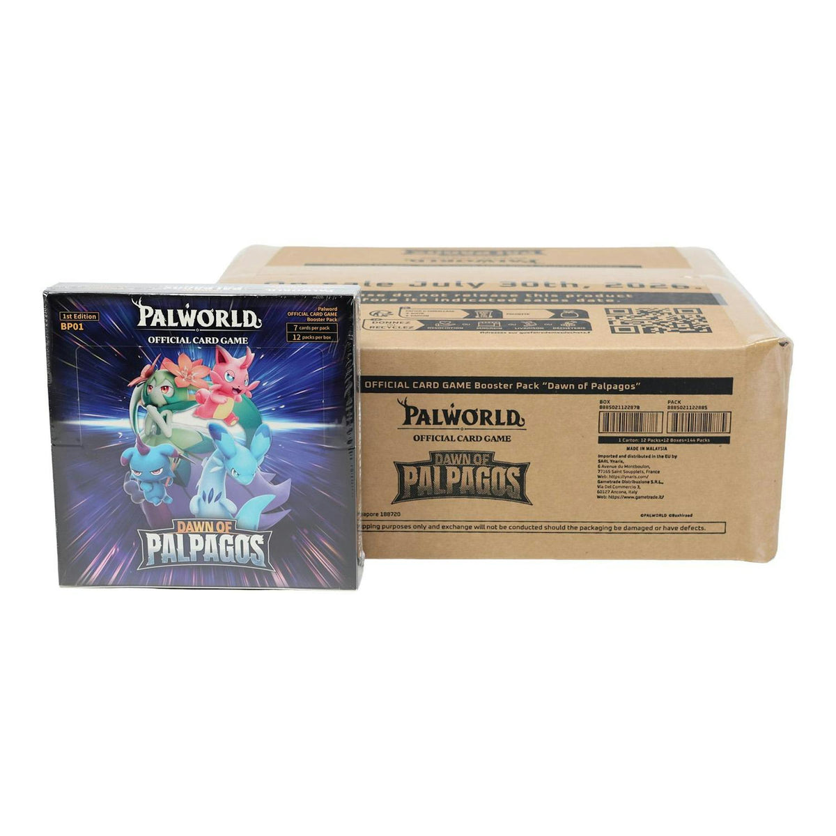 Palworld Dawn of Palpagos Booster 12-Box Case