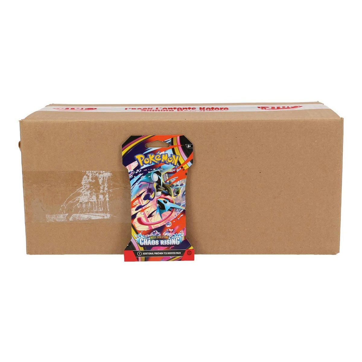 Pokemon Mega Evolution: Chaos Rising Sleeved Booster 144-Pack Case
