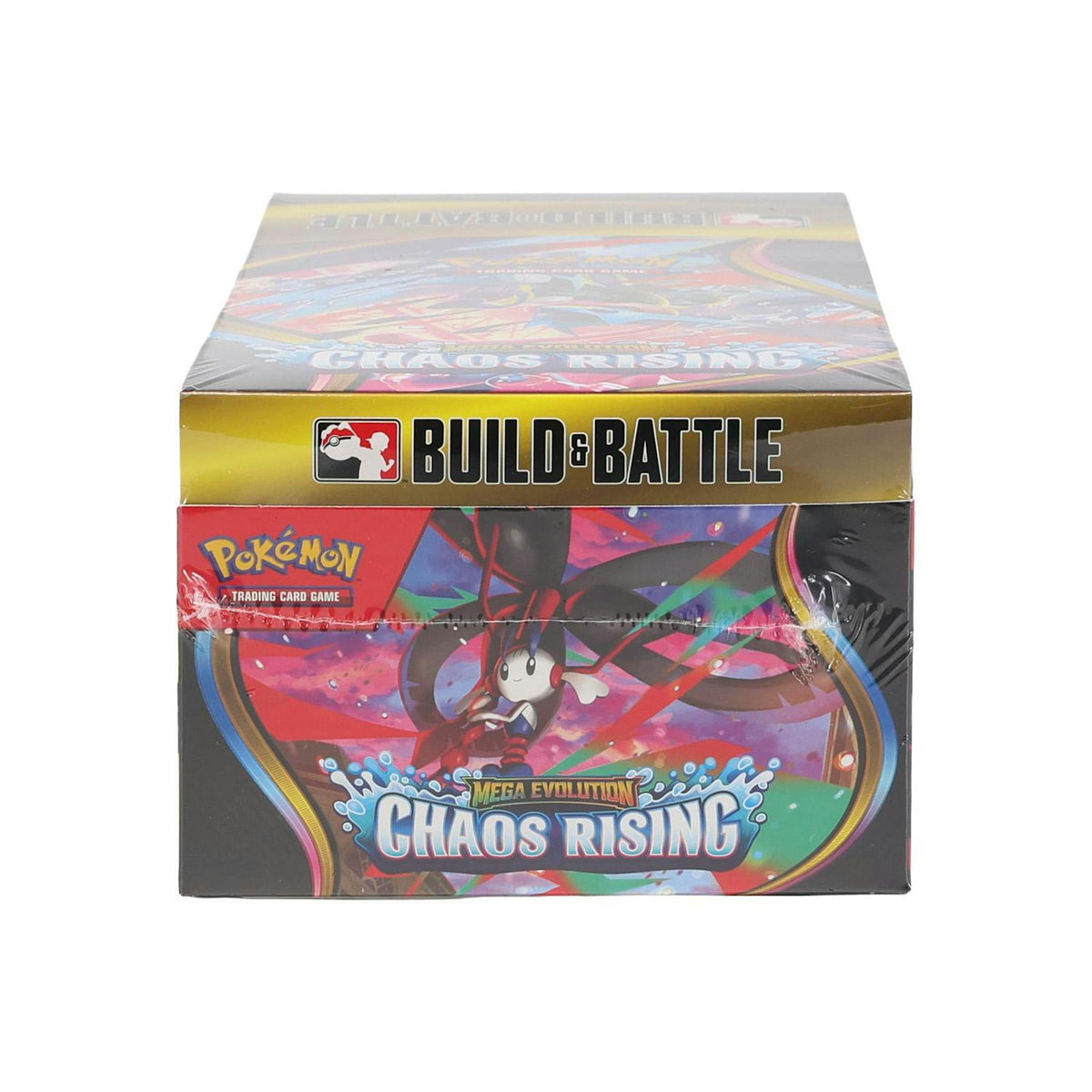 Pokemon Mega Evolution: Chaos Rising Build & Battle 6-Box Case