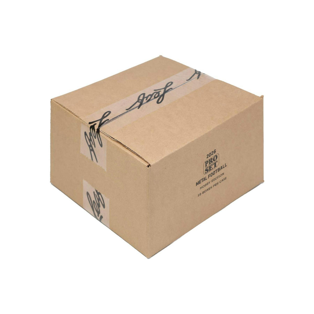 2026 Leaf Pro Set Metal Football Hobby 10-Box Case