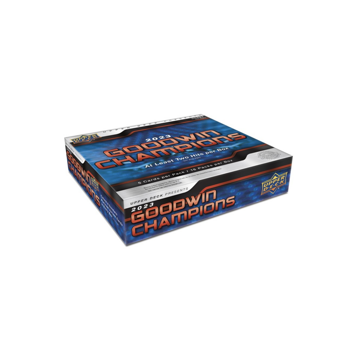 2023 Upper Deck Goodwin Champions Hobby 16 Box Case