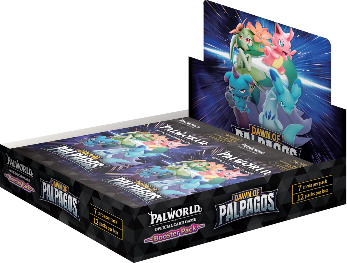 Palworld Dawn of Palpagos Booster Box 12 Box Case