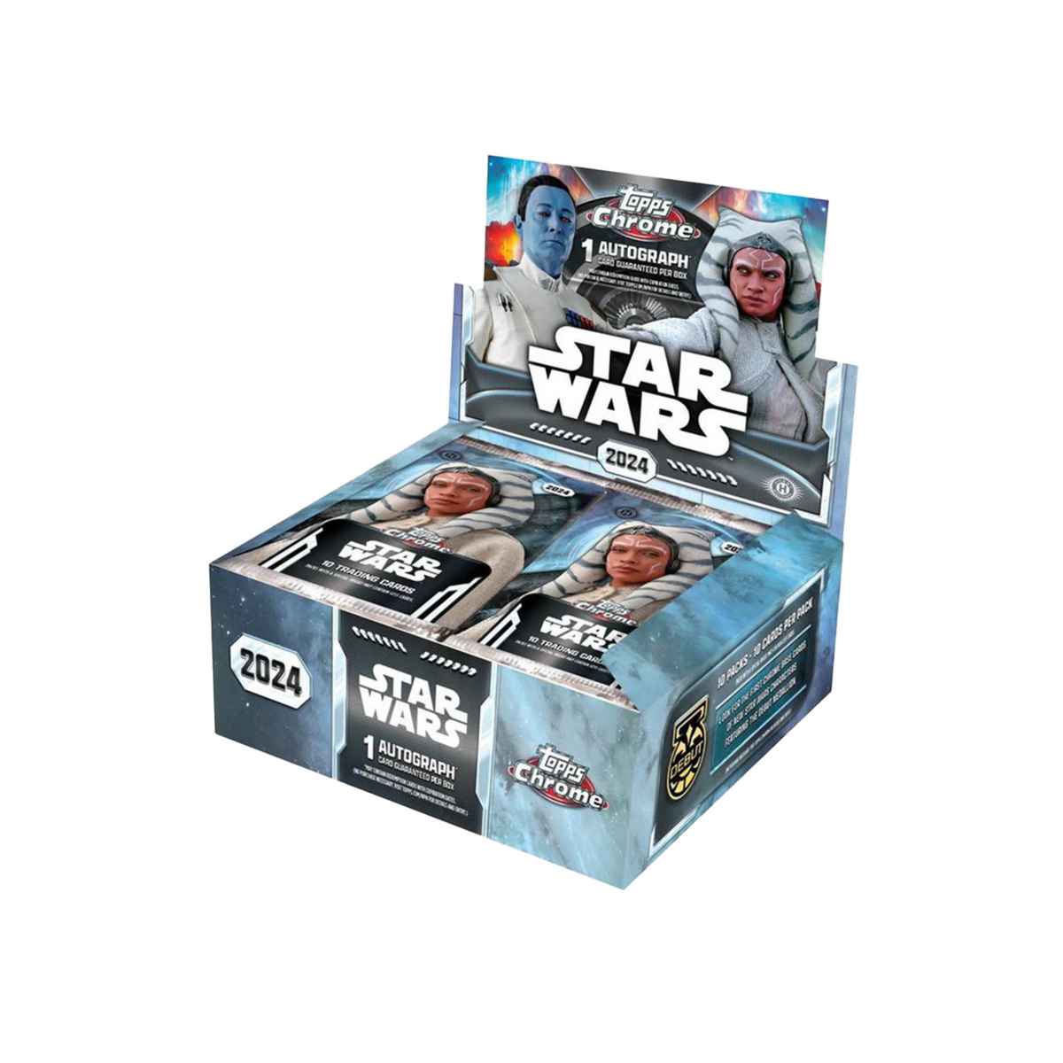2024 Topps Star Wars Chrome Hobby 8 Box Case
