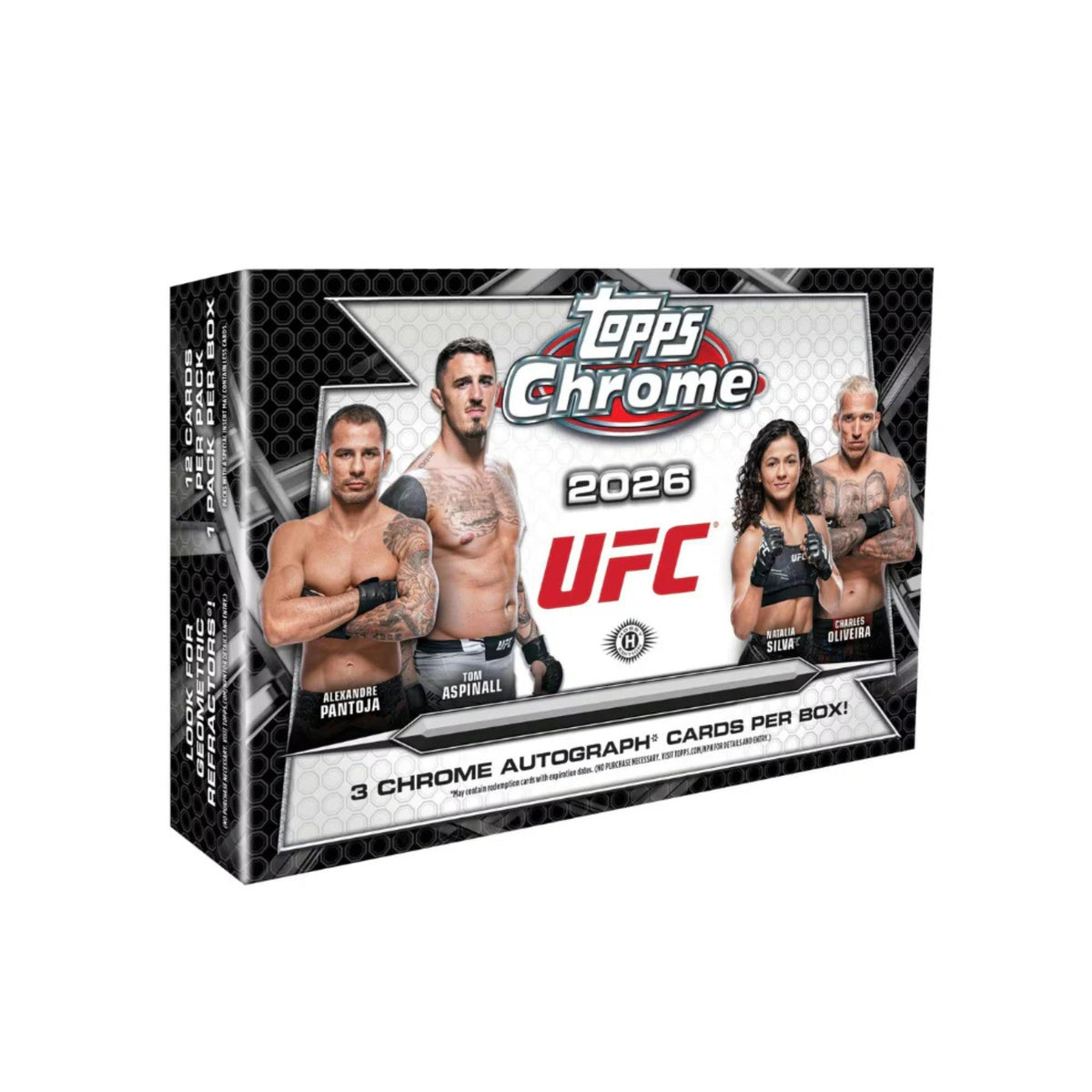 2026 Topps Chrome UFC Hobby Breaker's Delight 8 Box Case
