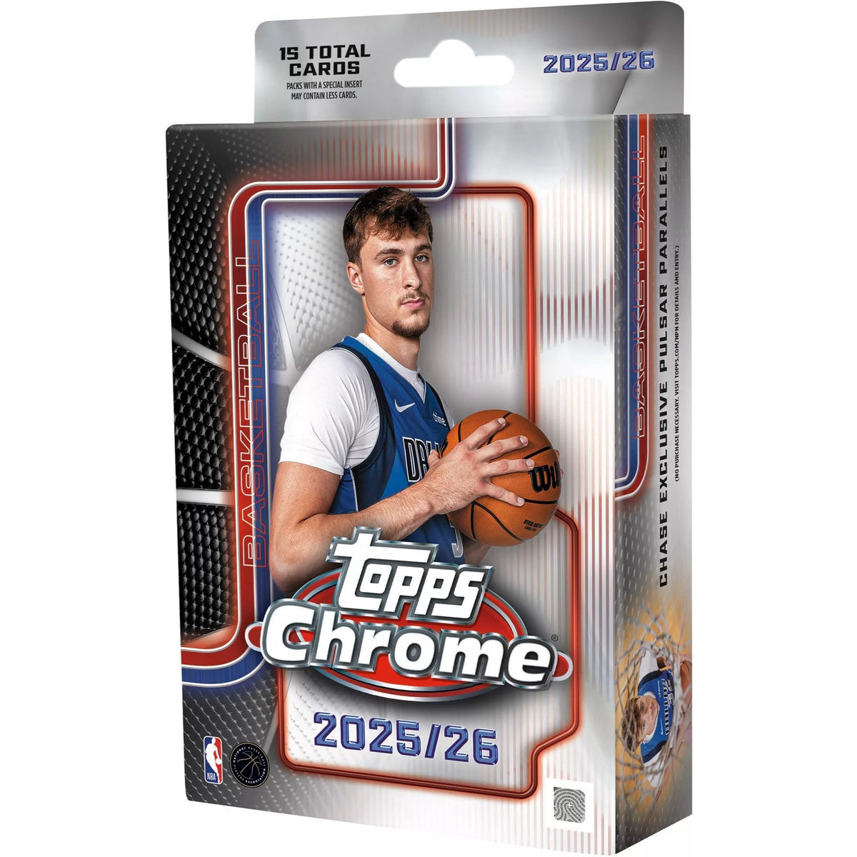 2025-26 Topps Chrome Basketball Hanger Box Case
