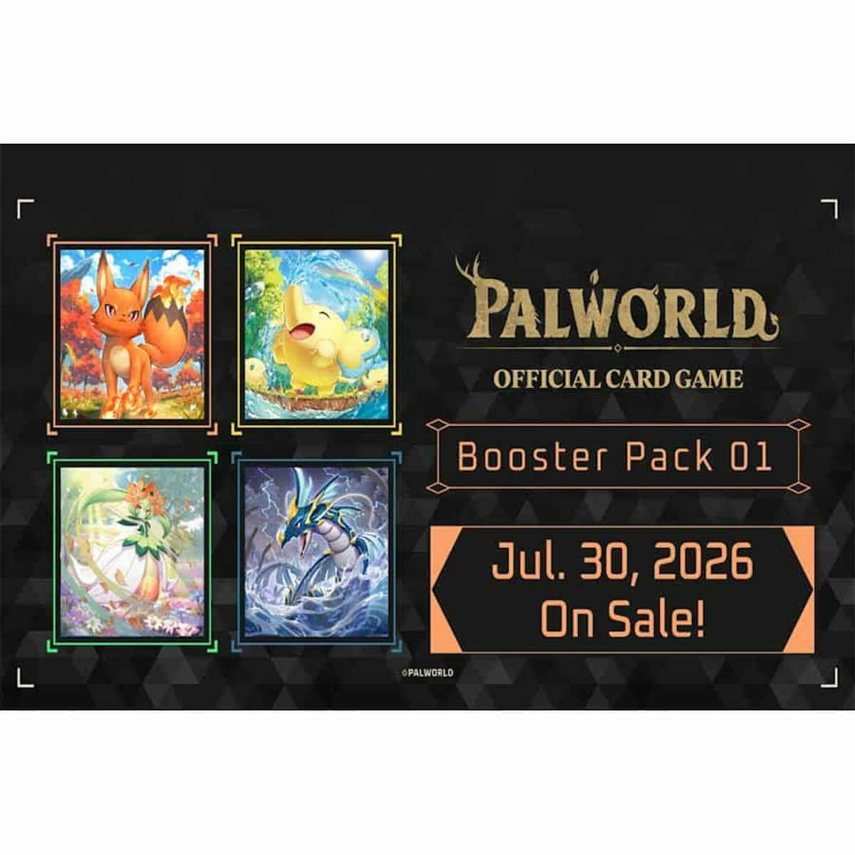 Palworld Dawn of Palpagos Booster 12-Box Case