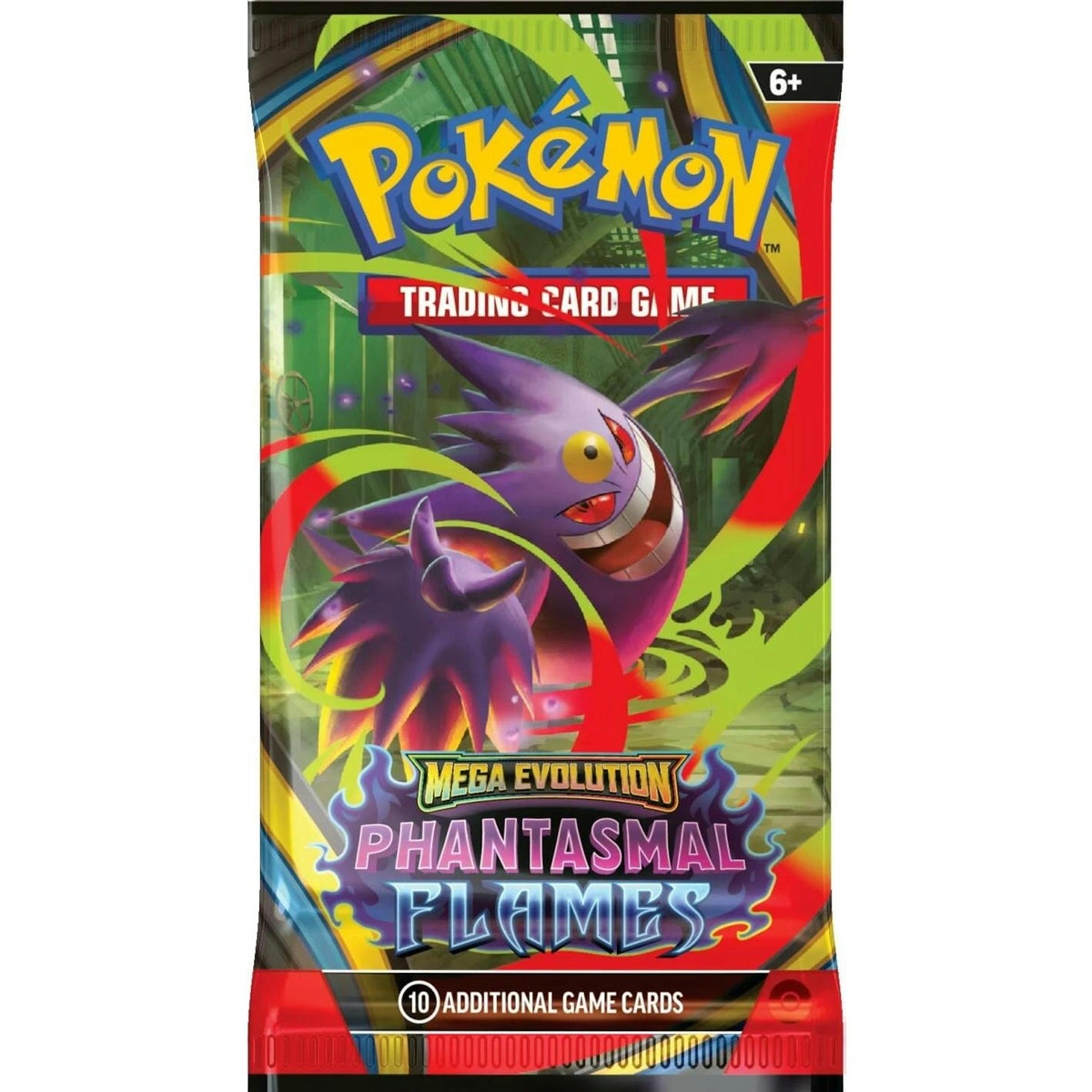 Pokemon Mega Evolution: Phantasmal Flames Booster 6-Box Case