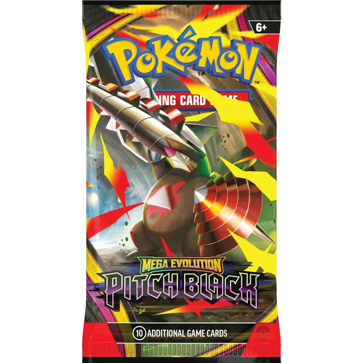 Pokemon Mega Evolution: Pitch Black Booster 6-Box Case