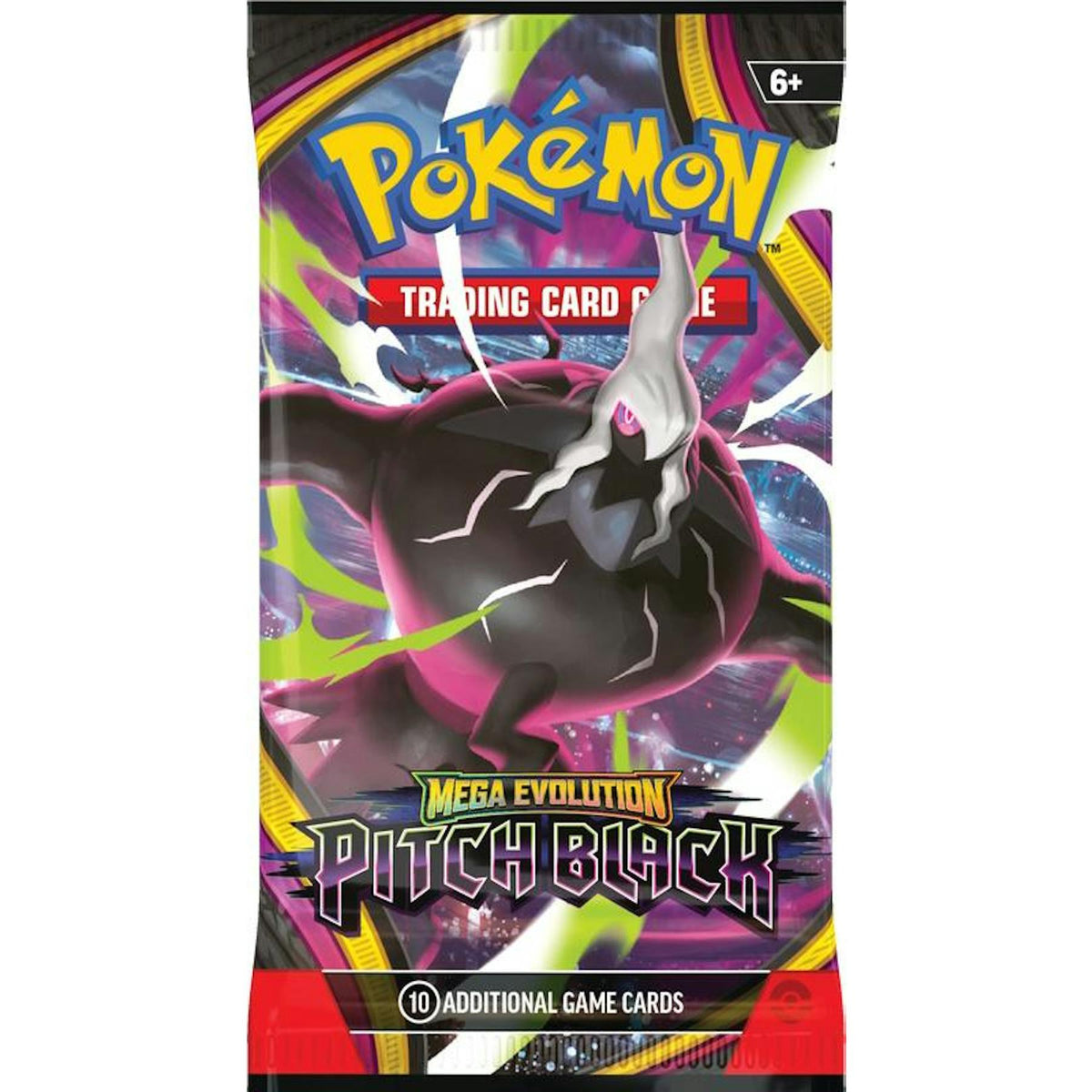 Pokemon Mega Evolution: Pitch Black Booster 6-Box Case
