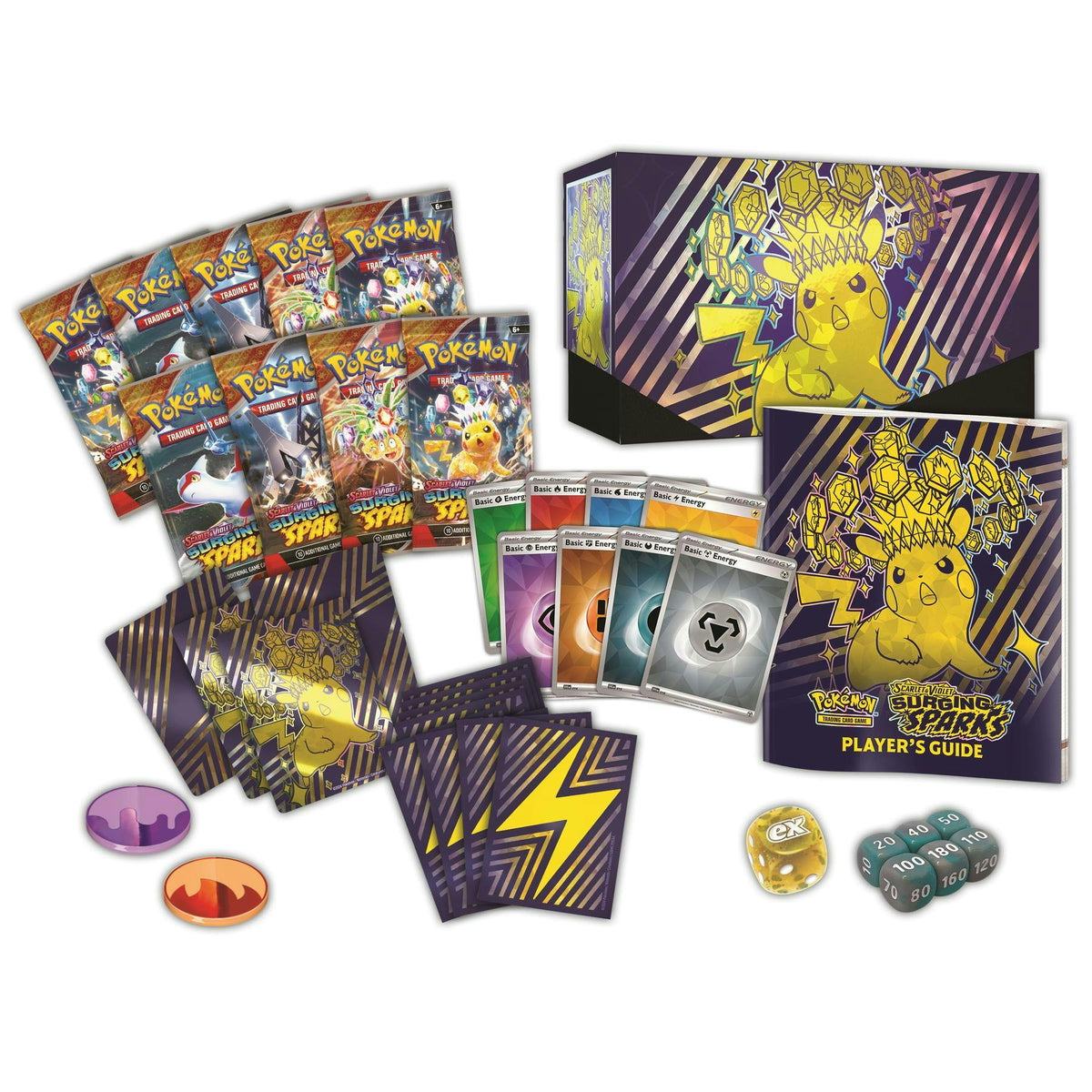 Pokemon Scarlet & Violet: Surging Sparks Elite Trainer 10-Box Case
