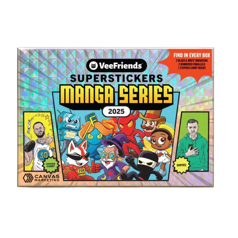 2025 VeeFriends Superstickers Manga Series 12 Box Case